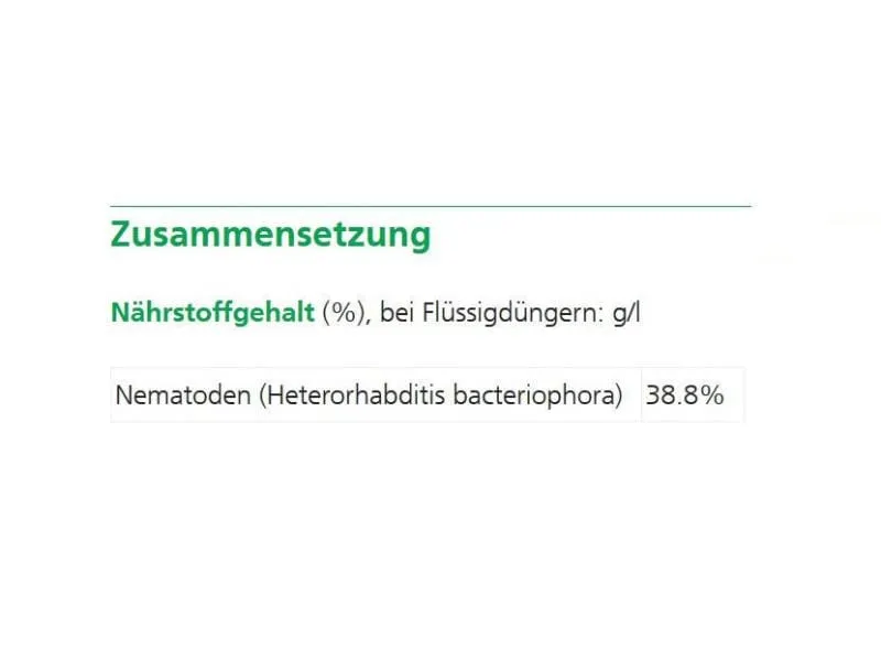 Hauert Insektizid Biorga Nematoden (Abrufkarte) Hauert Insektizid Biorga Nematoden (Abrufkarte)