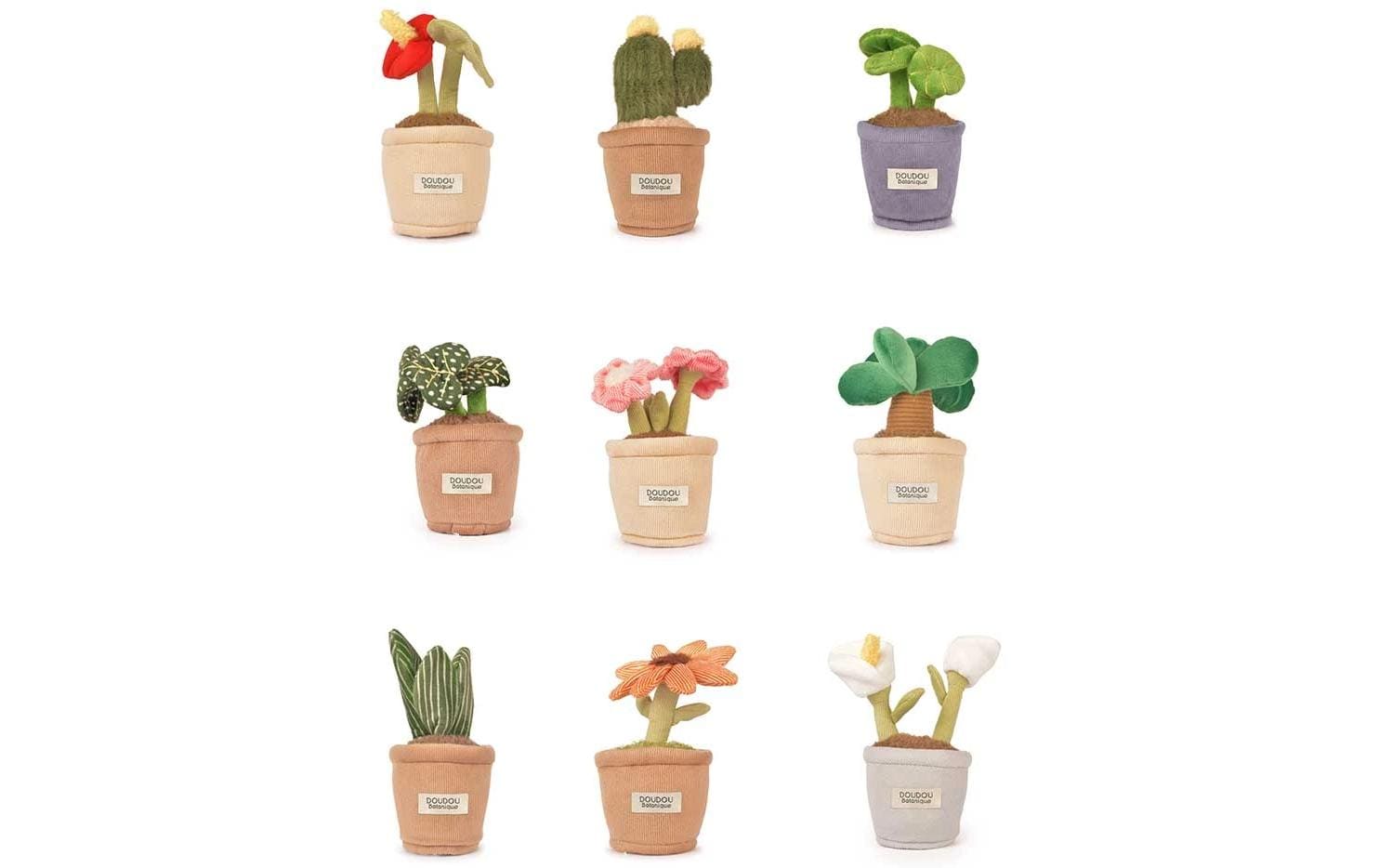 DouDou et compagnie Blumen ass 9 x 1 Assortiert