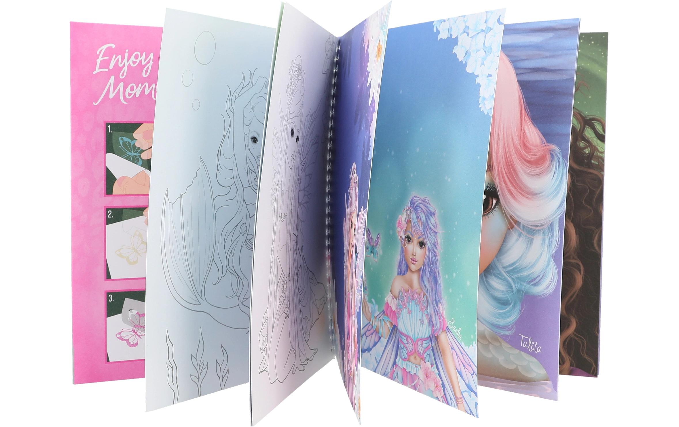 Topmodel Malbuch Top Model Stick and Shine