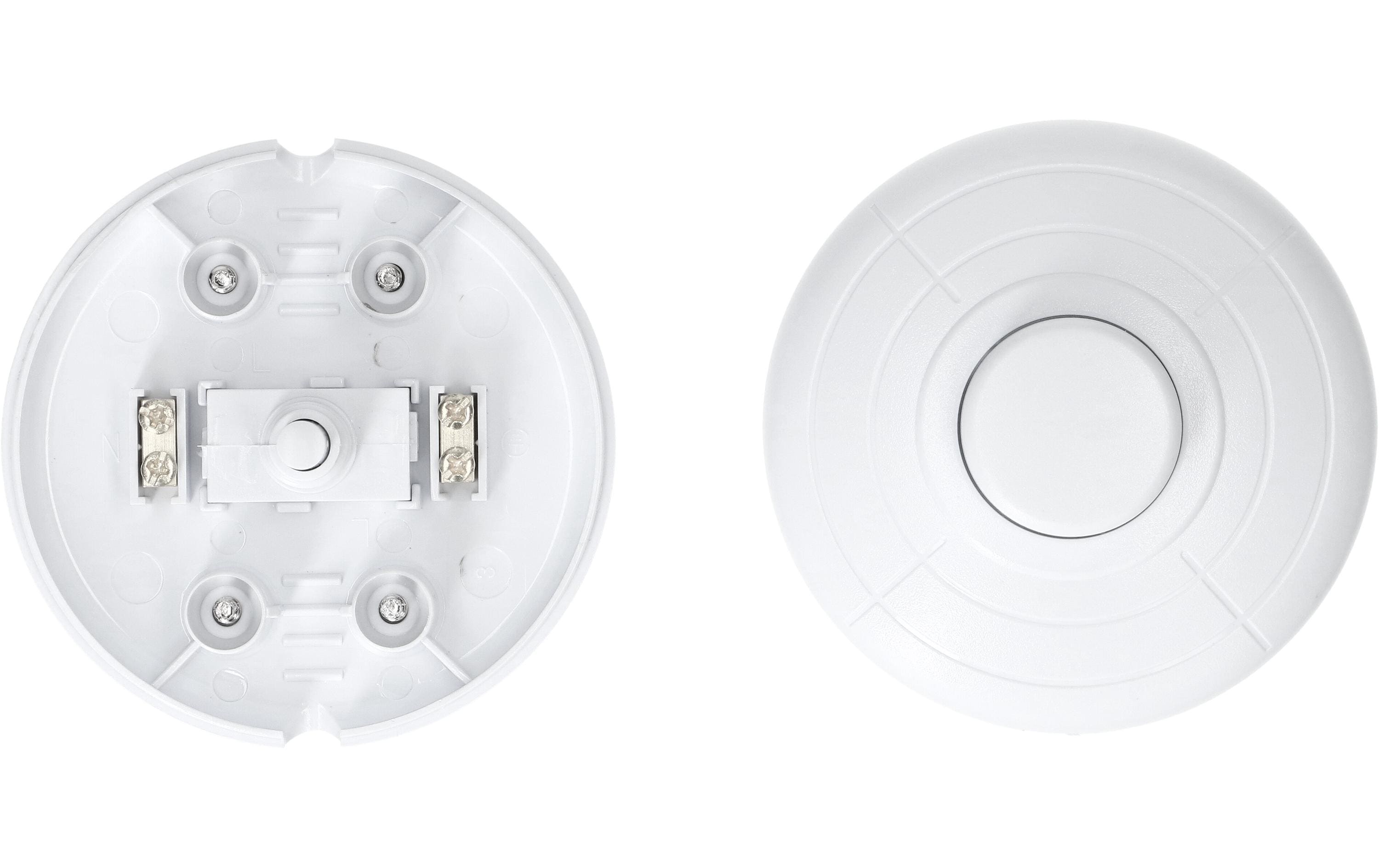 Max Hauri Fusstretschalter 1-Polig 70 mm, Weiss Max Hauri Fusstretschalter 1-Polig 70 mm, Weiss