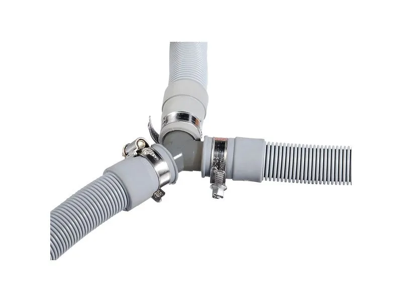 Xavax Schlauchverbinder Y-Verbinder für Ablaufschläuche Ø 17 mm