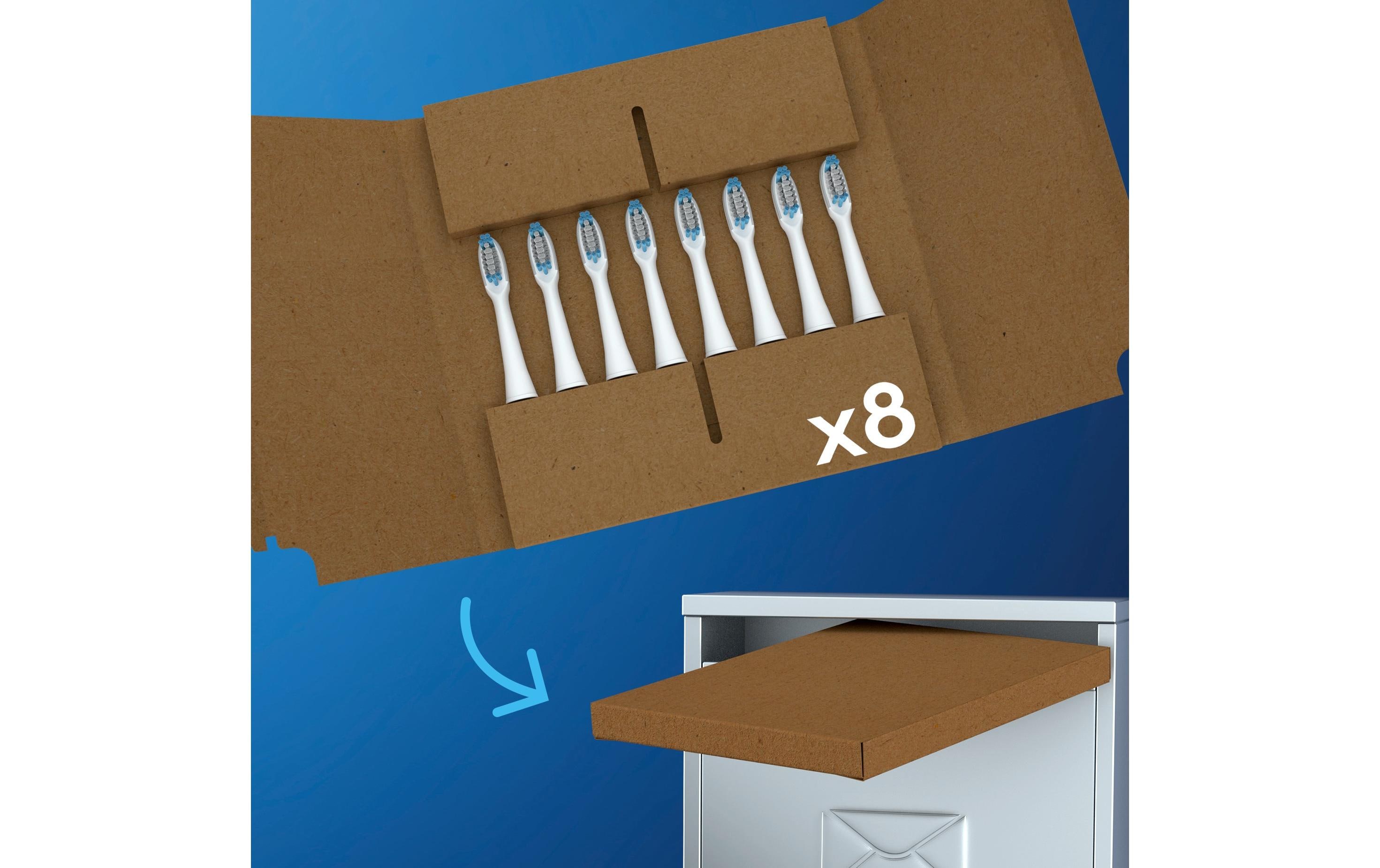 Oral-B Zahnbürstenkopf Pulsonic Clean, 8 Stück