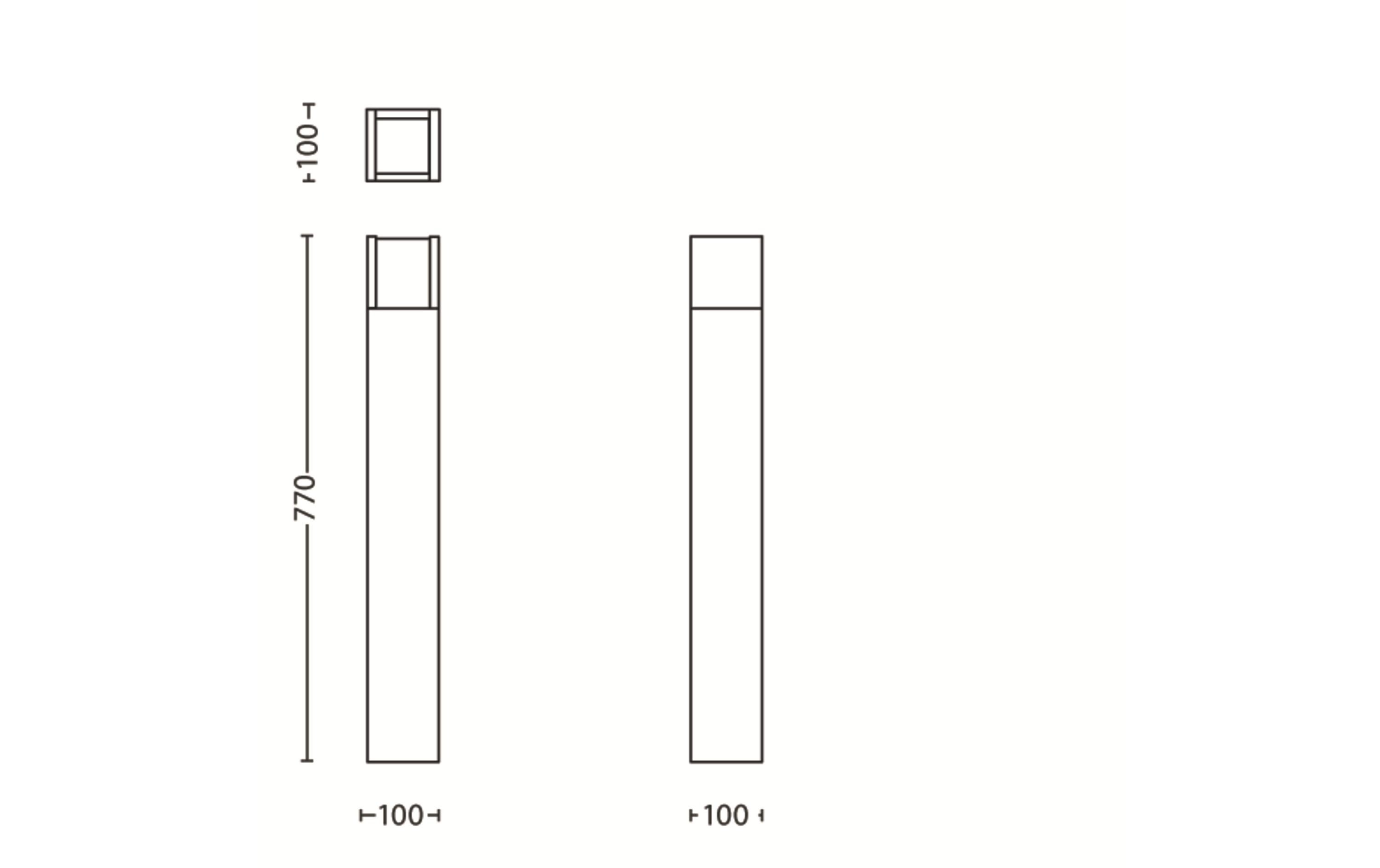 Philips Ultra-Efficient Arbour Wegeleuchte HV 3000K anthrazit