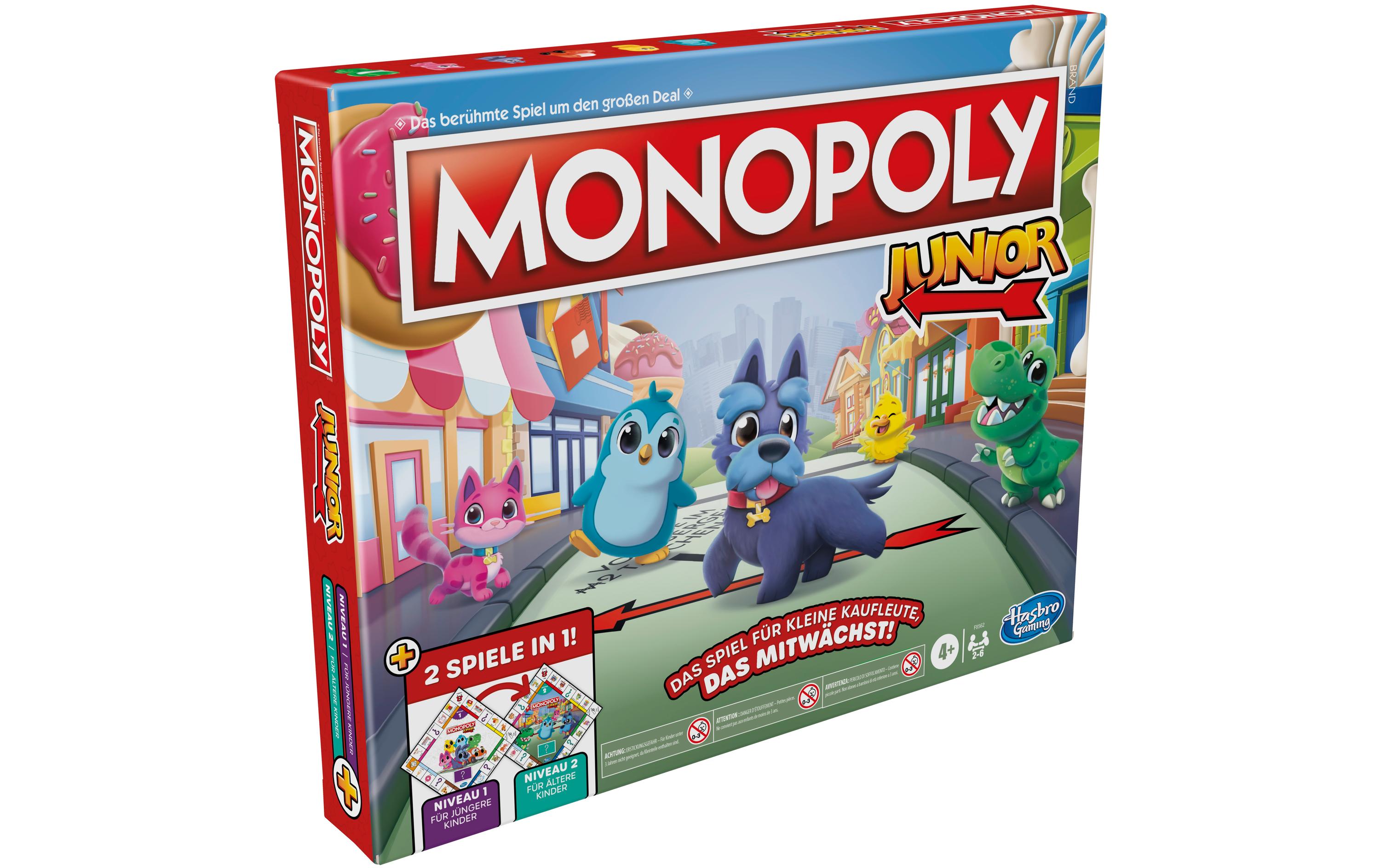Hasbro Gaming Familienspiel Monopoly Junior -DE-