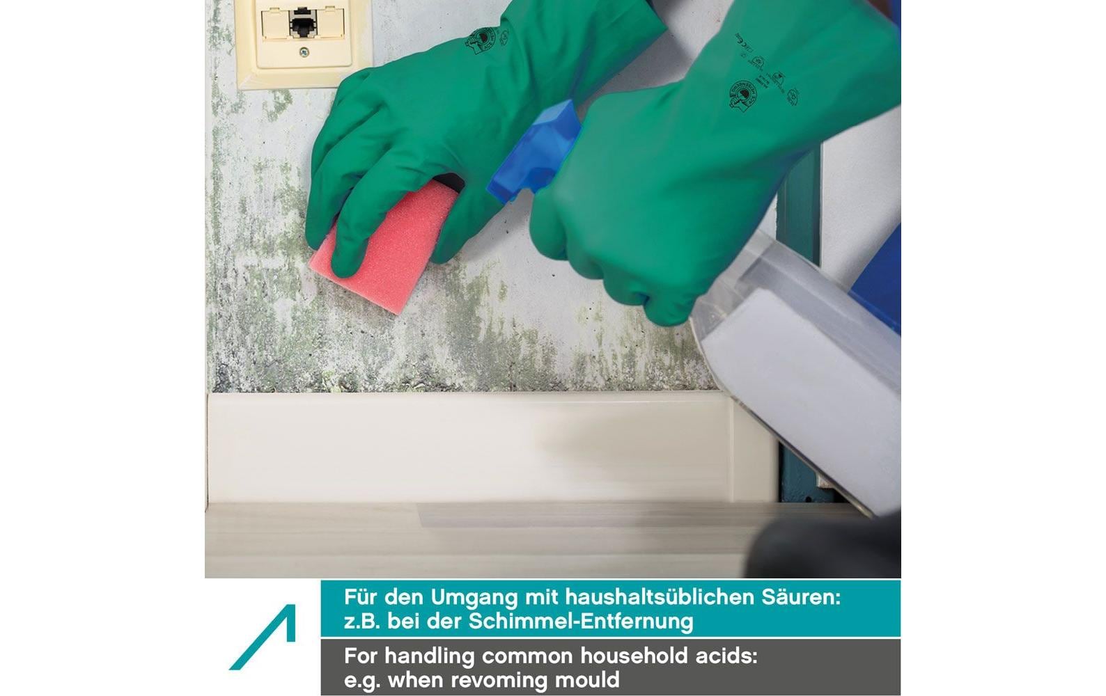 ACE 3 Paar Heisenberg Chemikalienhandschuhe Grösse: S, Grün