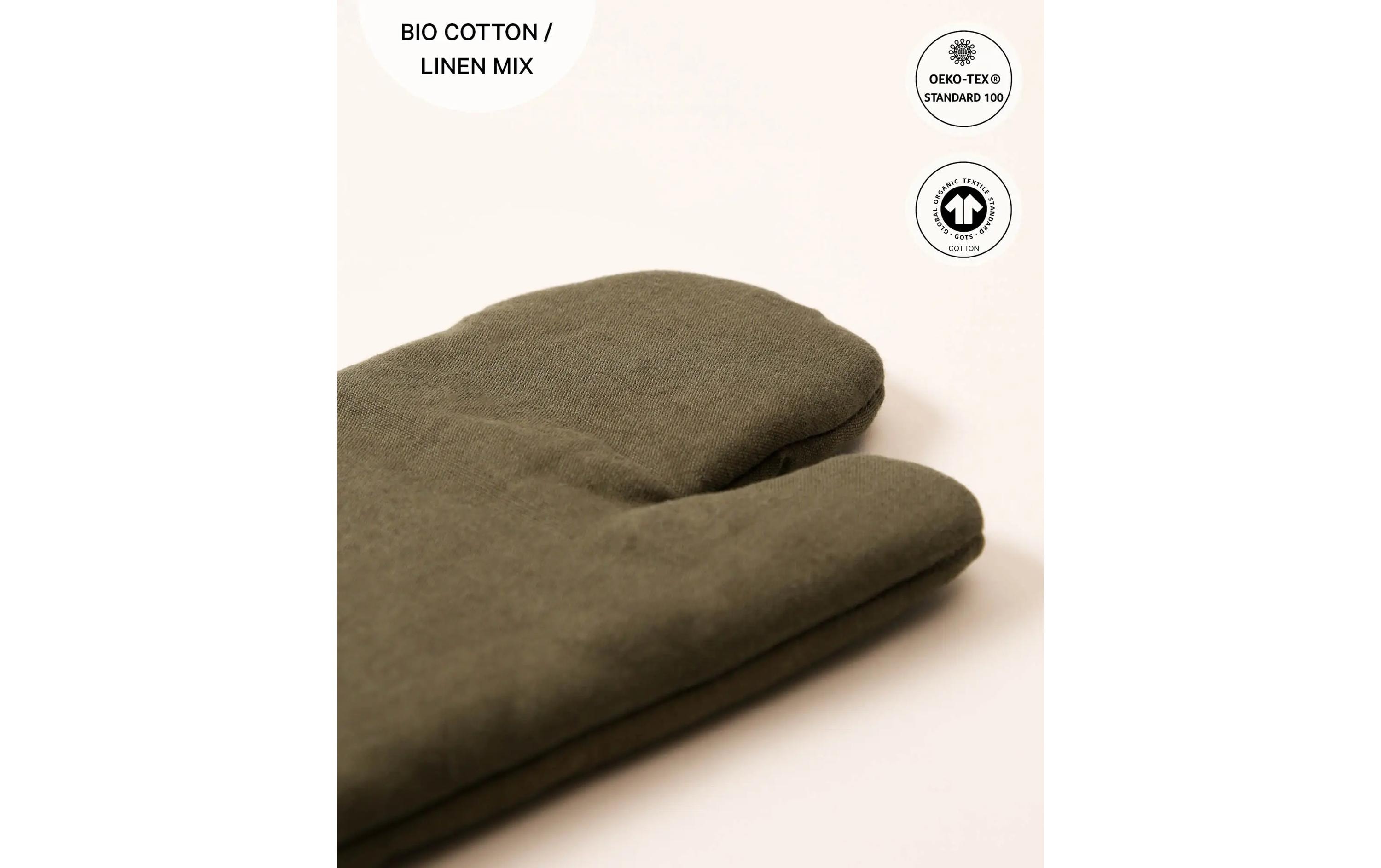 Esmée Nura Ofenhandschuh Olivgrün