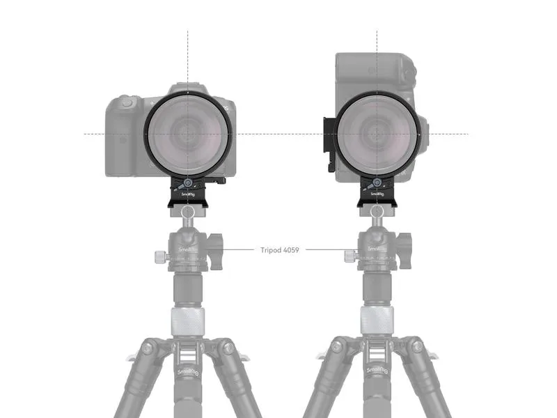 Smallrig Montageplatte Canon EOS R Series Kit Drehbar Smallrig Montageplatte Canon EOS R Series Kit Drehbar