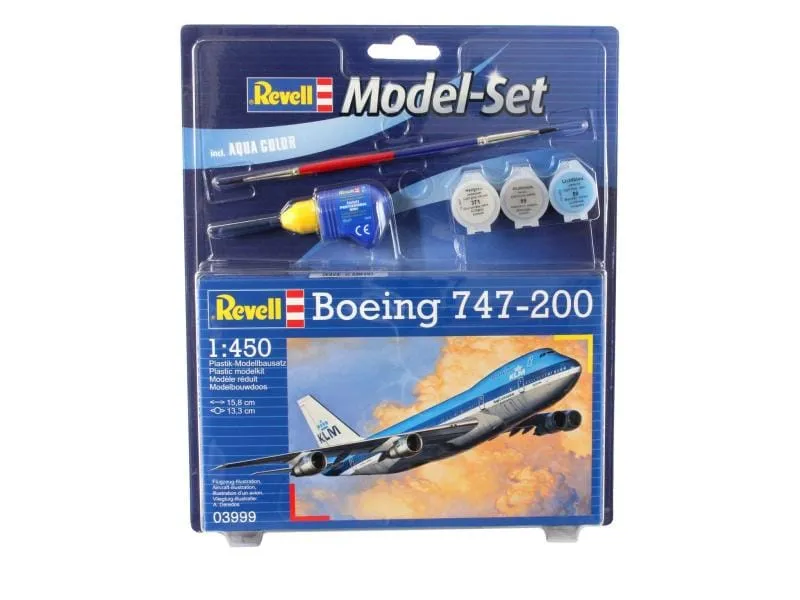 Revell Bausatz Model-Set Boeing 747-200 1:450 Revell Bausatz Model-Set Boeing 747-200 1:450