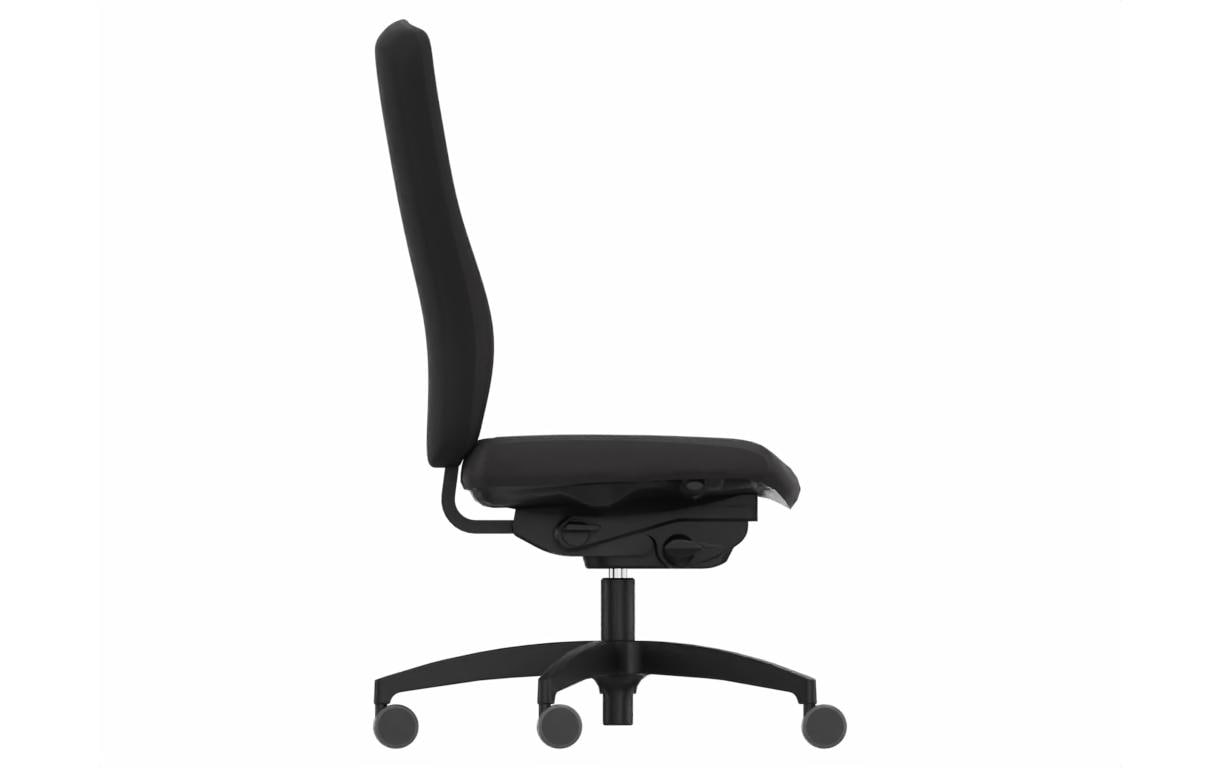 Züco Forma King Plus, mit Polsterrücken, Schwarz