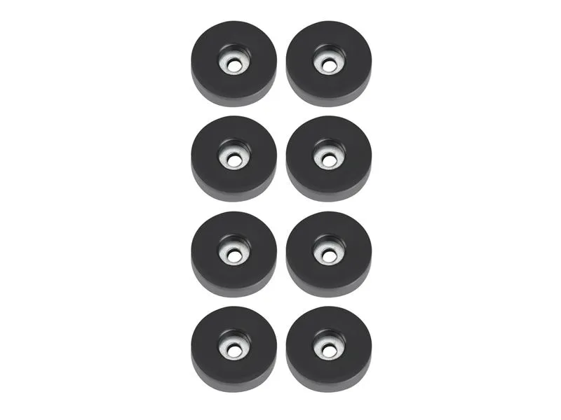 Adam Hall Gummifuss 4906 AH rund, 38 x 10 mm, M8, 8er Set Adam Hall Gummifuss 4906 AH rund, 38 x 10 mm, M8, 8er Set