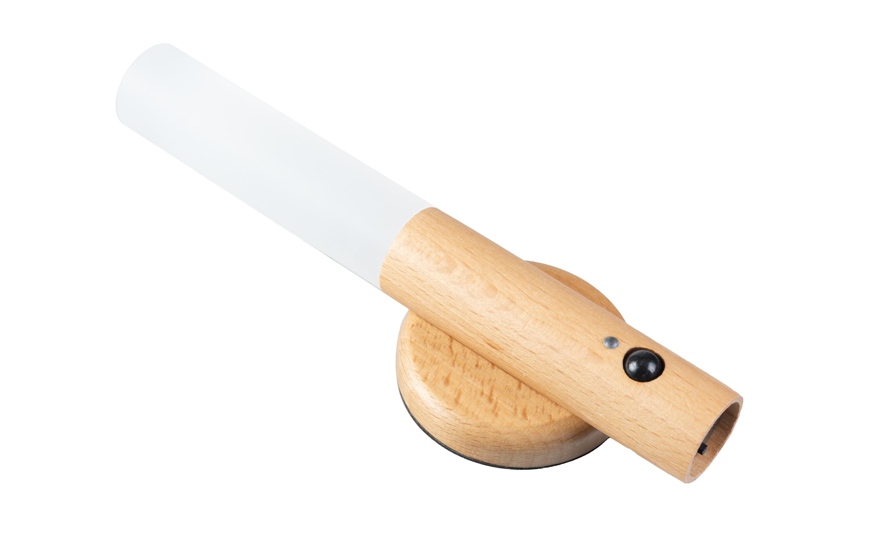 FTM Wandleuchte mit Lichtsensor, Hellbraun, 2 Stk.