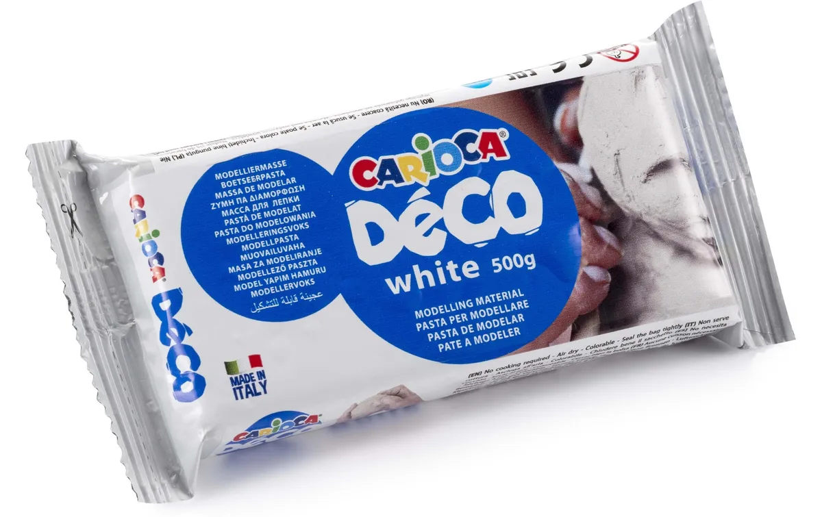 Carioca Modelliermasse Déco 500 g Weiss Carioca Modelliermasse Déco 500 g Weiss