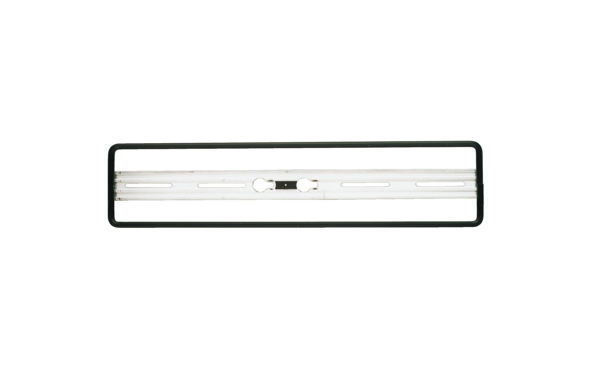 Quick-fix Kennzeichenhalter Schwarz, 50 × 11 cm