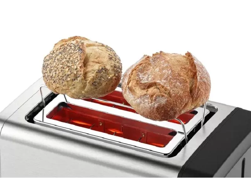 Bosch Toaster DesignLine Schwarz/Silber Bosch Toaster DesignLine Schwarz/Silber