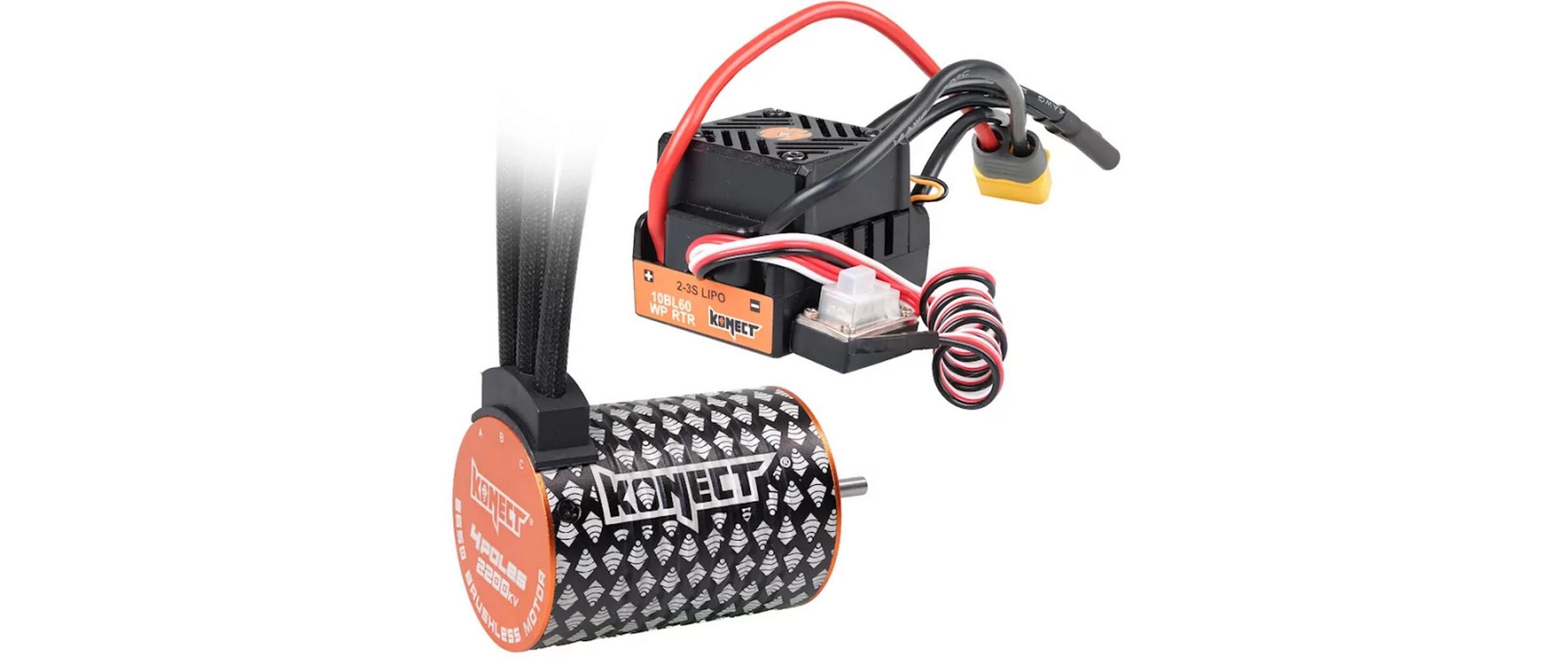 Konect Brushless-Antriebsset 2200Kv 60Amp WP Motor 4P 3650SL