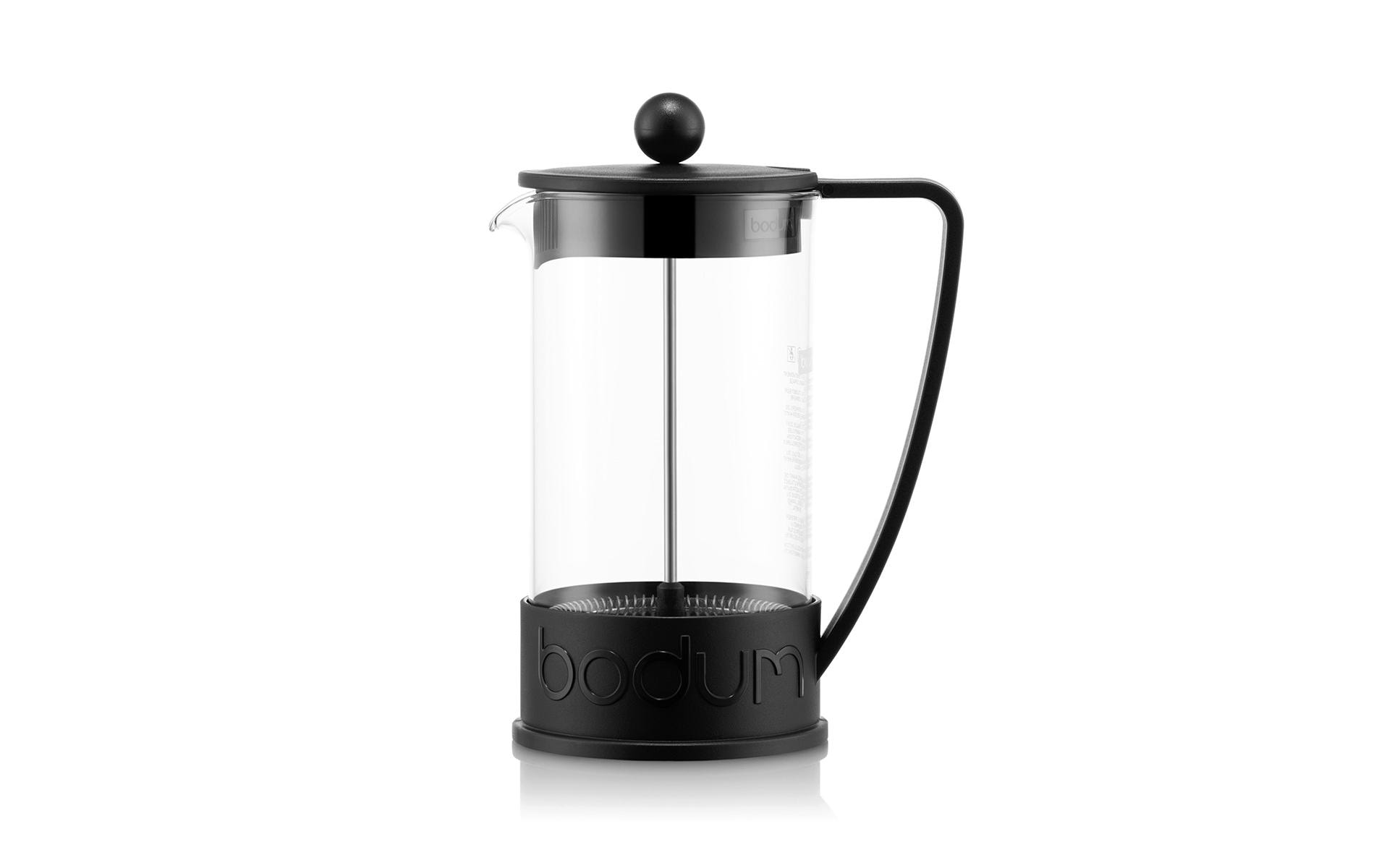 Bodum Kaffeebereiter Brazil Schwarz, 1 l Bodum Kaffeebereiter Brazil Schwarz, 1 l
