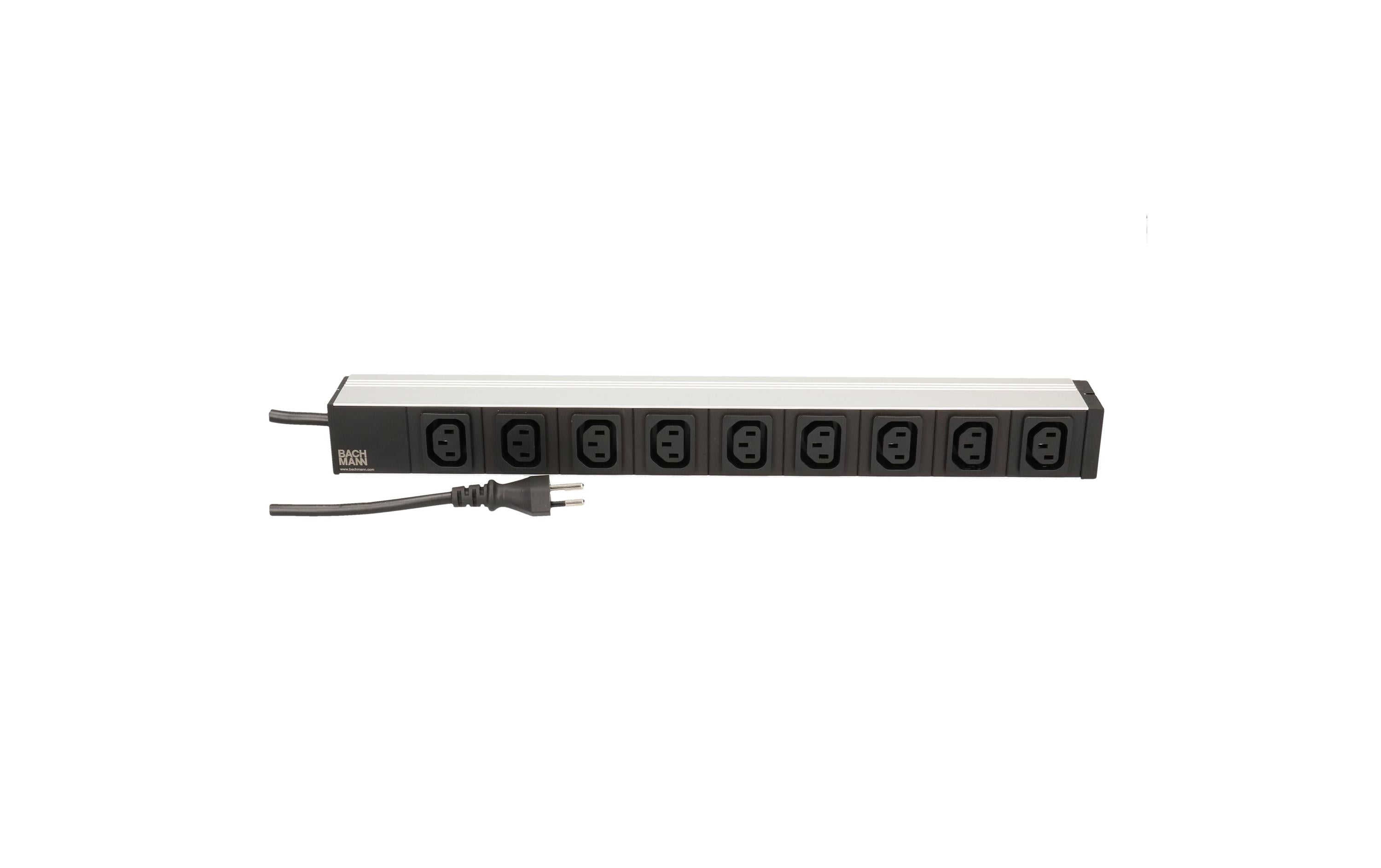 Bachmann 19 PDU BACHMANN PDU ALU 9× C13 Bachmann 19 PDU BACHMANN PDU ALU 9× C13
