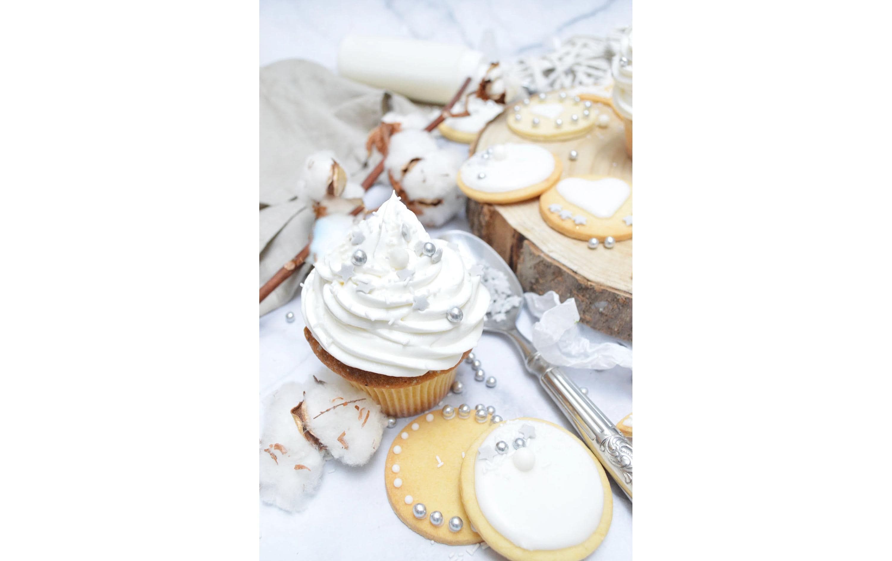 ScrapCooking Dekozucker Perlen Weiss 55 g