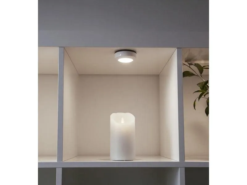 Star Trading Unterbauleuchte LED Nachtlicht, Ø 6.9 cm, Weiss
