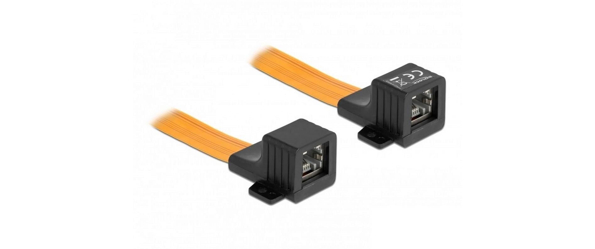 Delock Fensterdurchführung RJ45 FPC, 30 cm 1 Stück