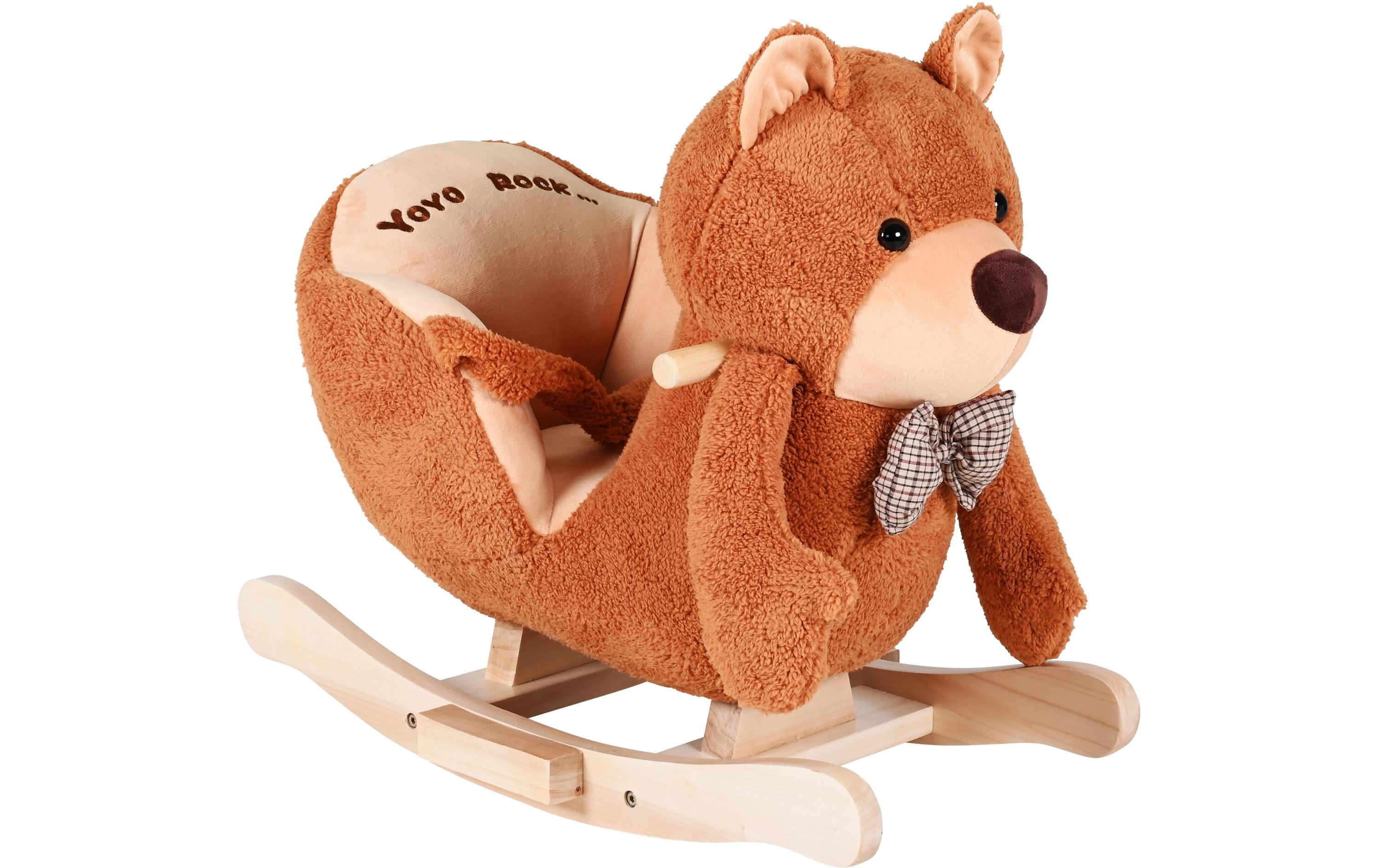 Knorrtoys Schaukeltier Bär Braun