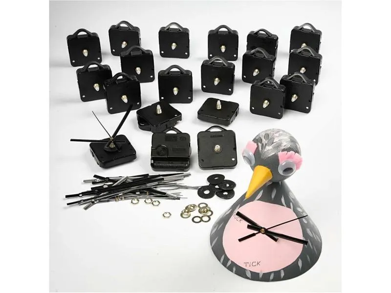Creativ Company Mechanisches Uhrwerk Set Plattenstärke max 3 mm