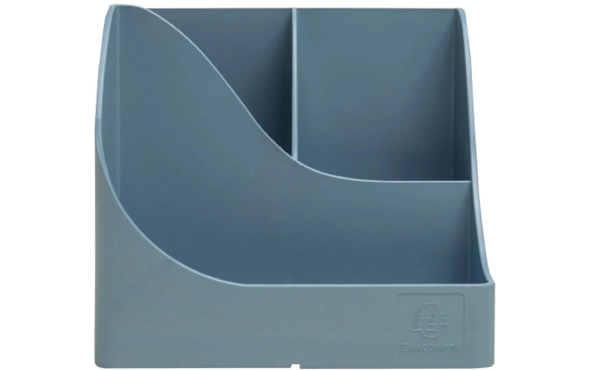 Exacompta Stiftehalter Pen Wave AutentiK, 5 Fächer, Blaugrau Exacompta Stiftehalter Pen Wave AutentiK, 5 Fächer, Blaugrau