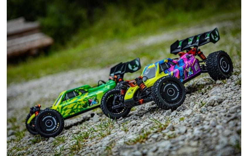 Absima Buggy Neon Furry grün, 4WD, RTR, 1:12
