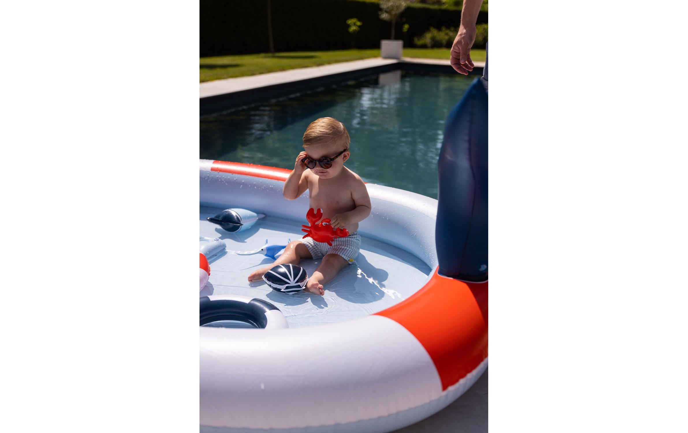 Swim Essentials Planschbecken Whale Adventure Ø 210 cm