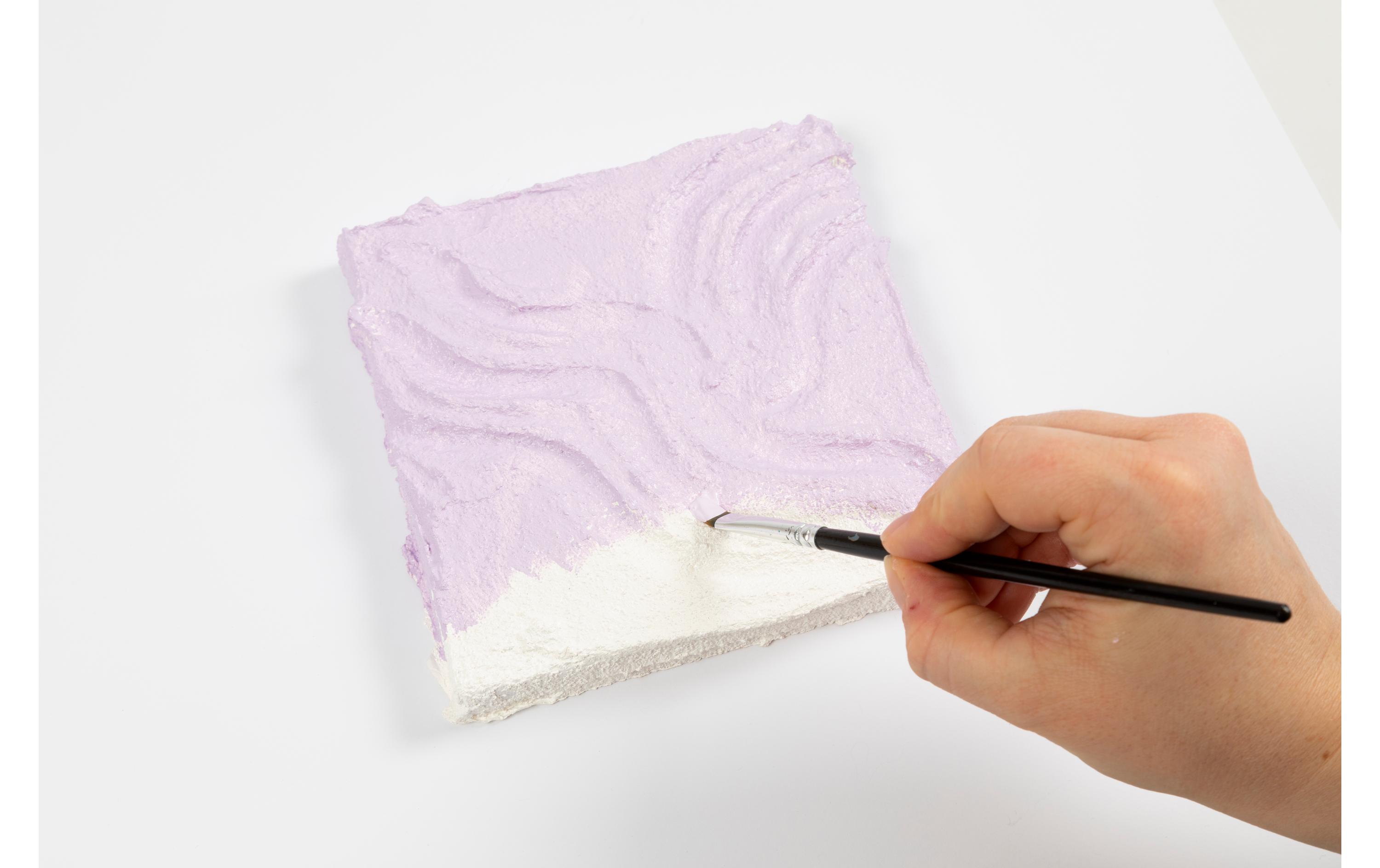 Creativ Company Modellier-Set Wandschmuck Blau/Violett