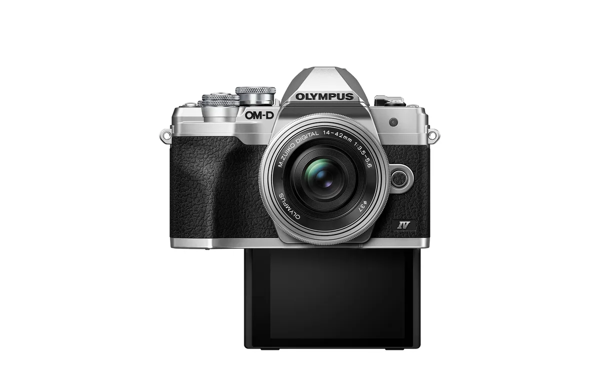OM-System Fotokamera E-M10 Mark IV Kit 14-42 Silber OM-System Fotokamera E-M10 Mark IV Kit 14-42 Silber