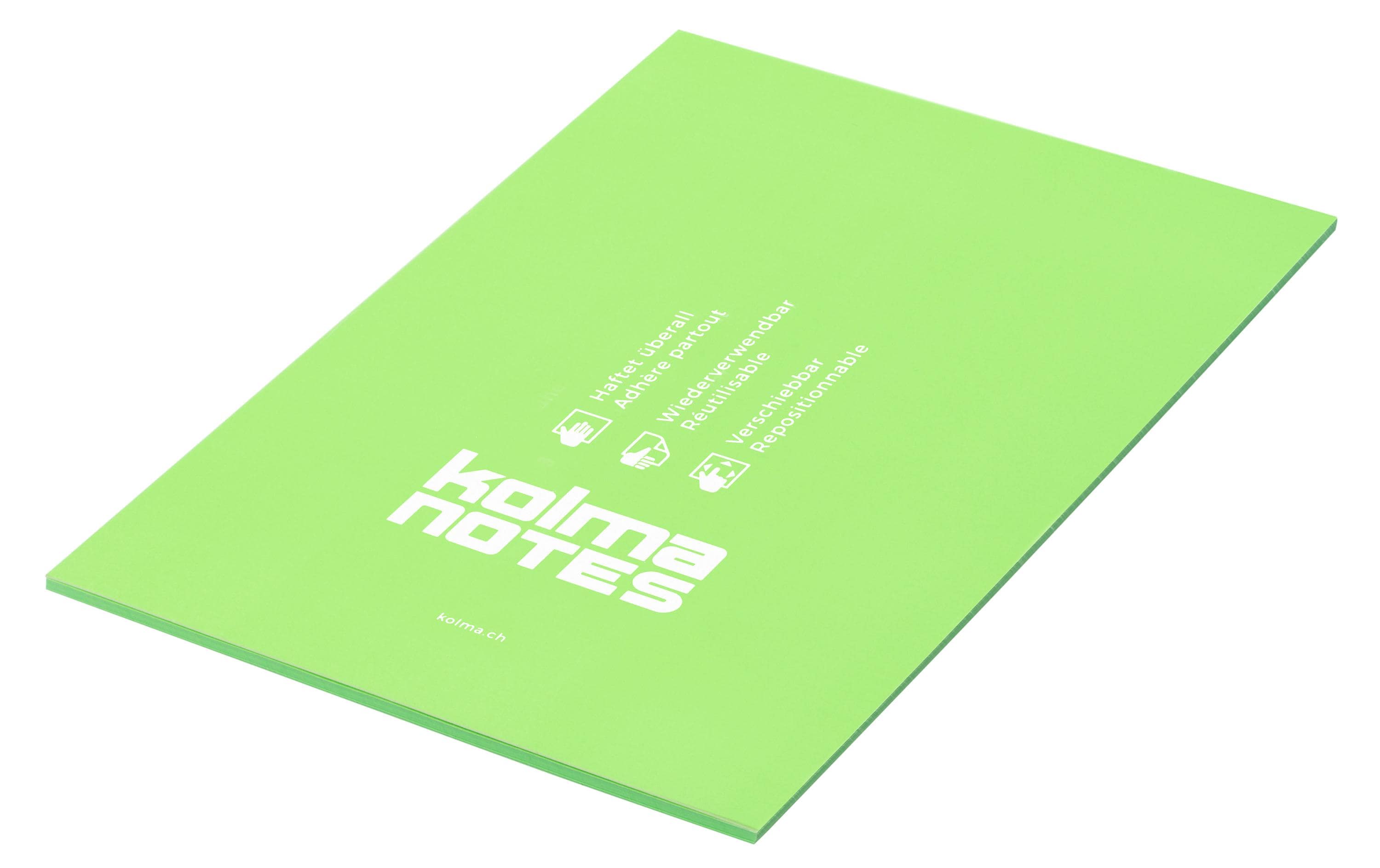 Kolma Notizzettel NOTES A5 Hellgrün, 50 Blatt Kolma Notizzettel NOTES A5 Hellgrün, 50 Blatt