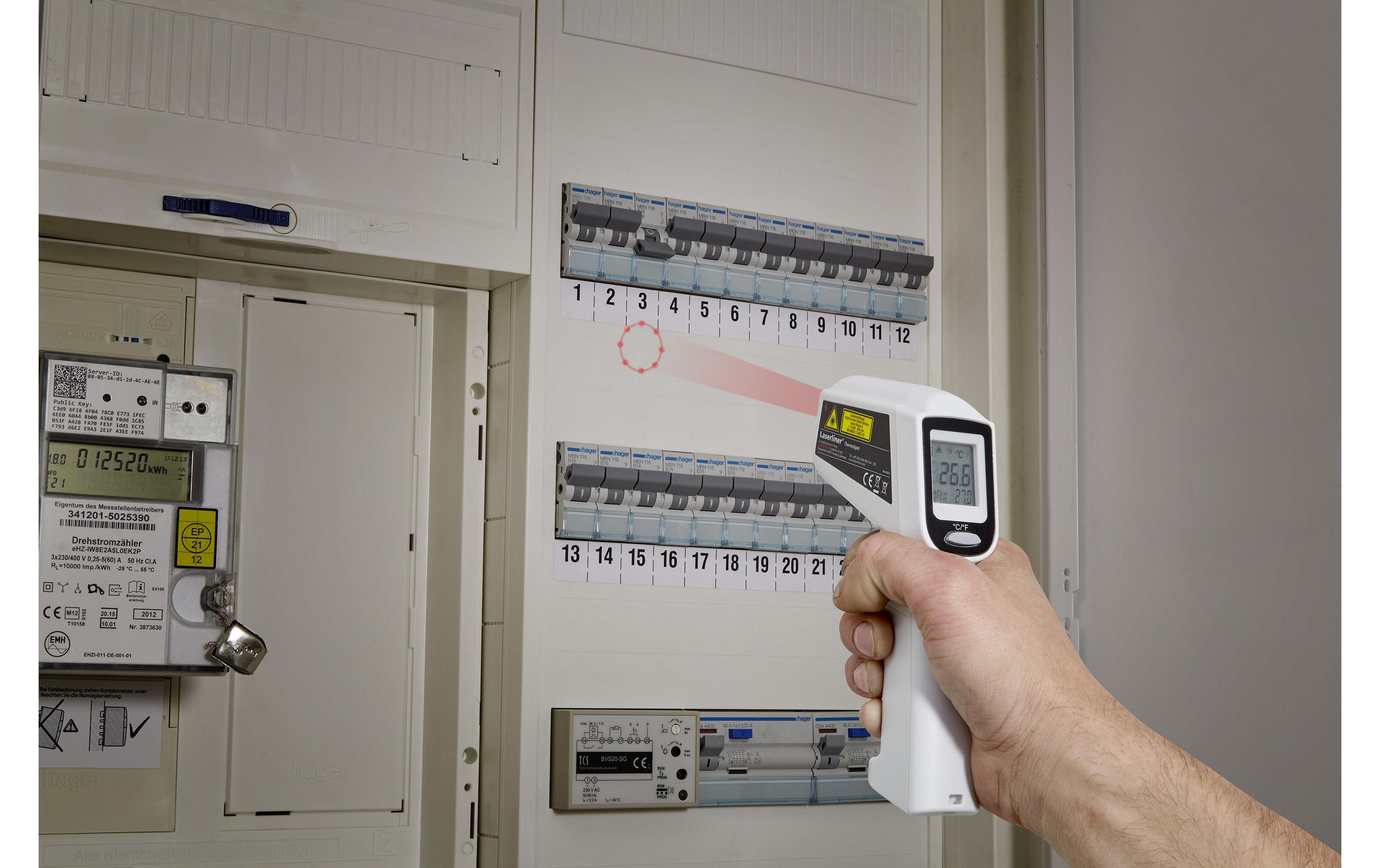 Laserliner Infrarot-Messgerät ThermoSpot Laserliner Infrarot-Messgerät ThermoSpot