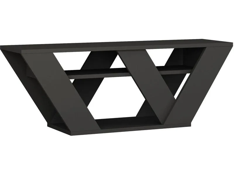 Woody Fashion TV-Möbel Pipralla 110 x 30 cm, Grau