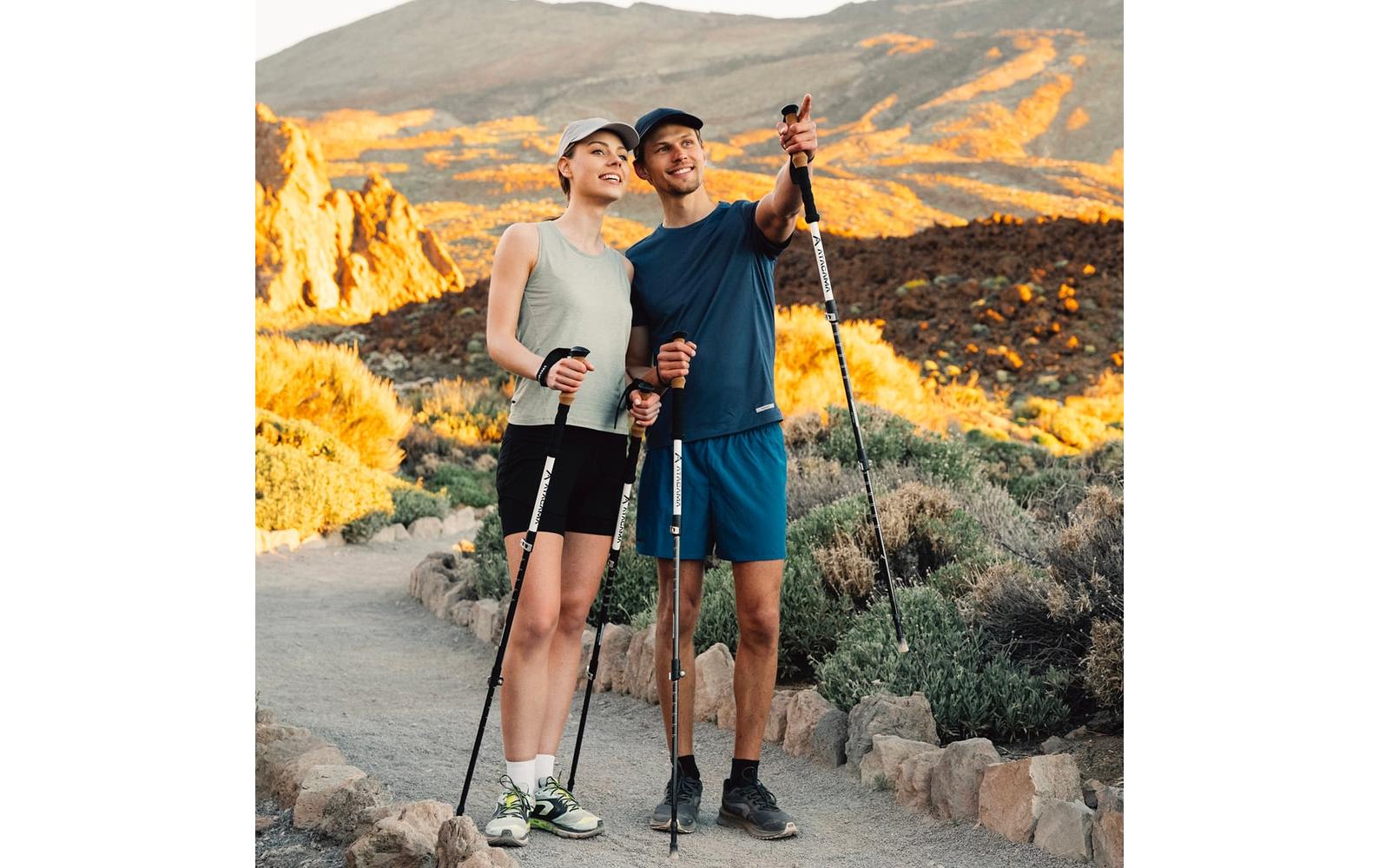 Atacama Teleskop Wanderstöcke 13-tlg. 110-135 cm