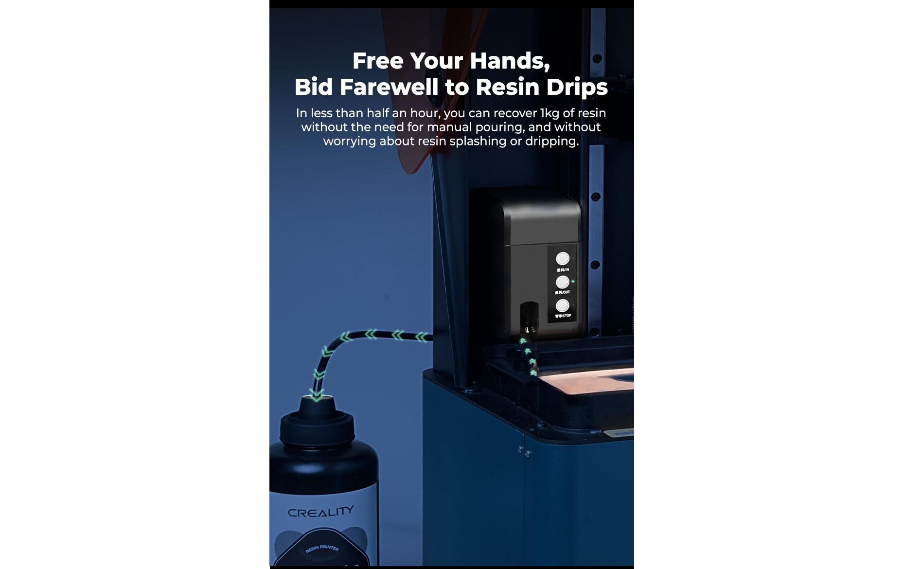 Creality Resinpumpe für Halot Mage Pro und S