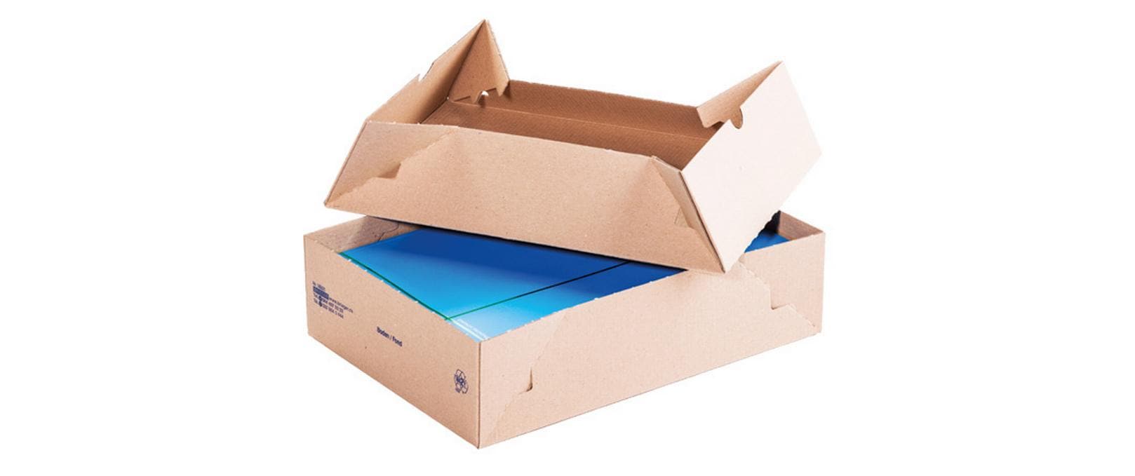 Brieger Aufrichtschachtel 30.5 x 21.5 x 12 cm, 1 Stück Brieger Aufrichtschachtel 30.5 x 21.5 x 12 cm, 1 Stück