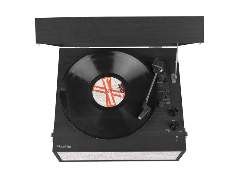 Audizio Plattenspieler mit Bluetooth Fremont Schwarz Audizio Plattenspieler mit Bluetooth Fremont Schwarz