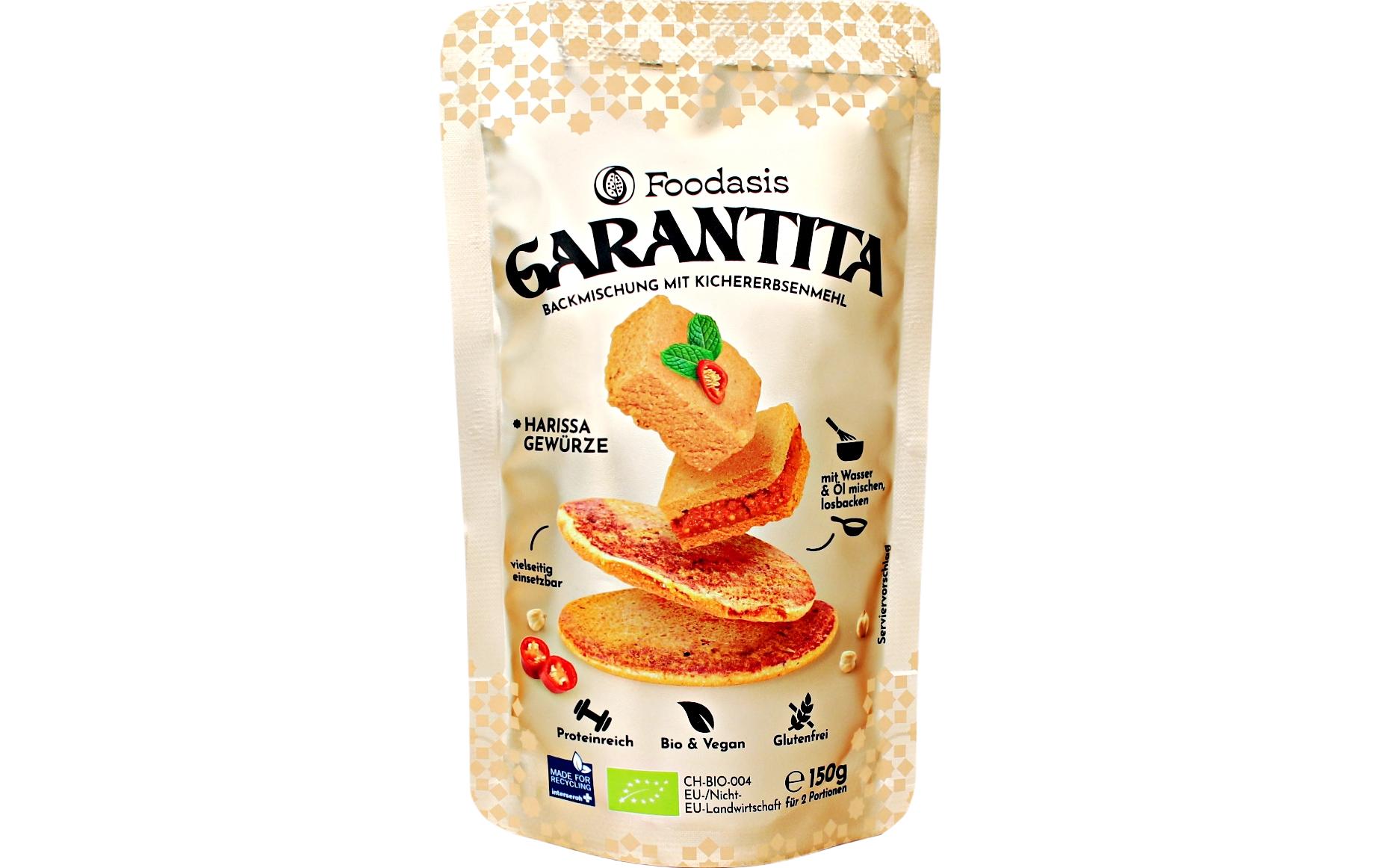 Foodasis GmbH Backmischung Bio Garantita Harissa 150 g Foodasis GmbH Backmischung Bio Garantita Harissa 150 g