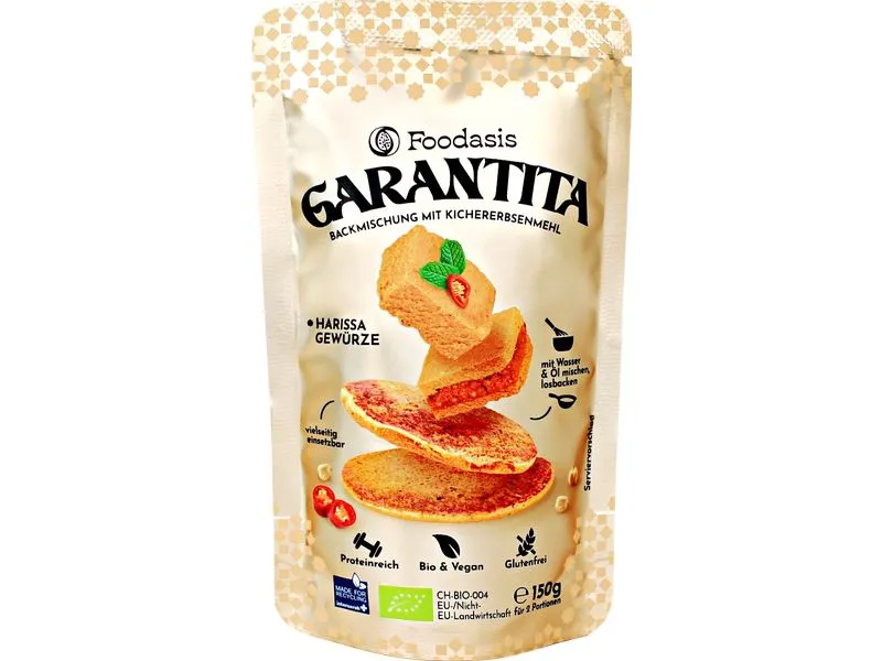 Foodasis GmbH Backmischung Bio Garantita Harissa 150 g Foodasis GmbH Backmischung Bio Garantita Harissa 150 g