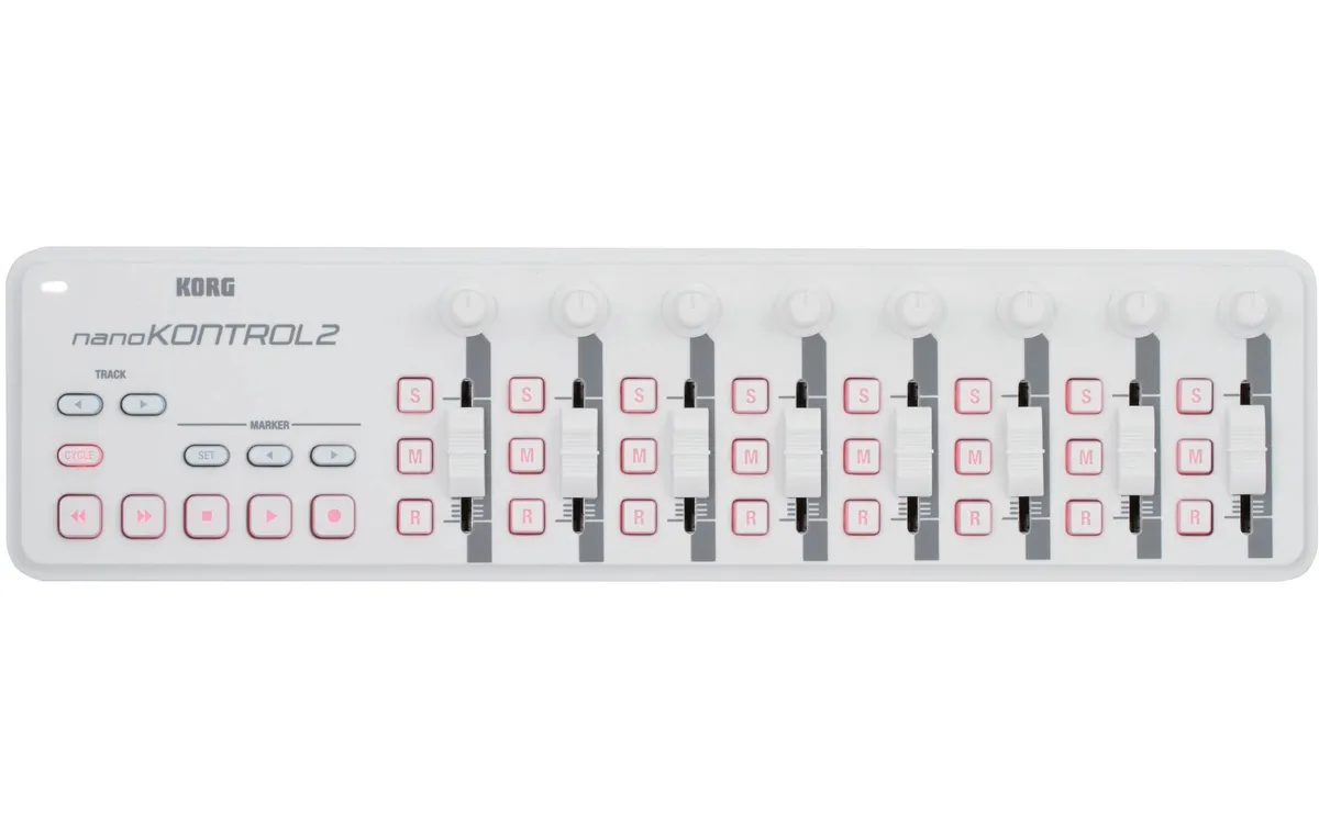 Korg Fader-Controller nanoKONTROL 2 – 8 Fader, Weiss Korg Fader-Controller nanoKONTROL 2 – 8 Fader, Weiss