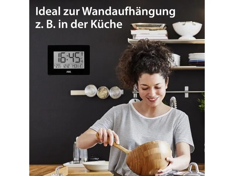 ADE Funkuhr XXL-Ziffern ADE Funkuhr XXL-Ziffern