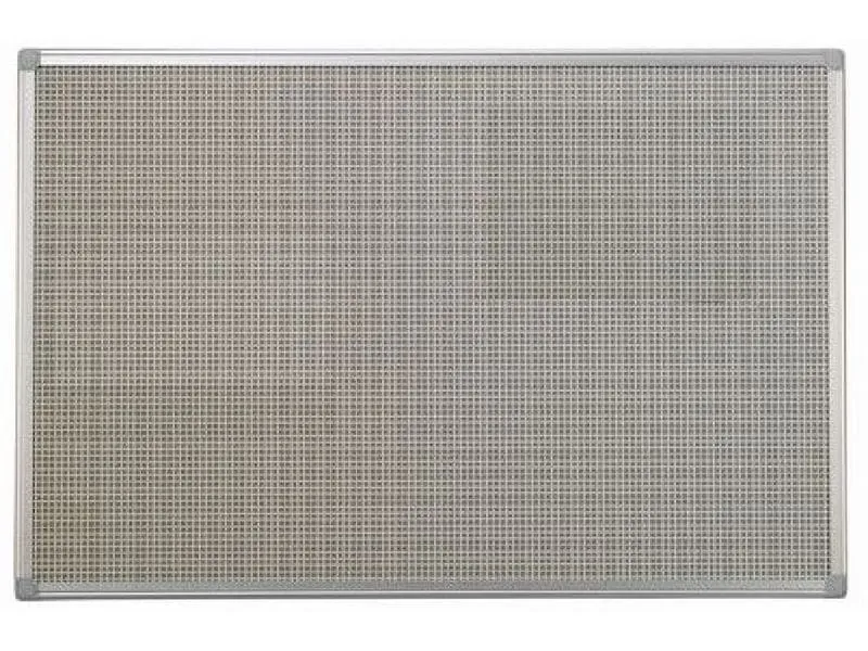 Bi-Office Comboboard Combonet 60 x 45 cm, Grau