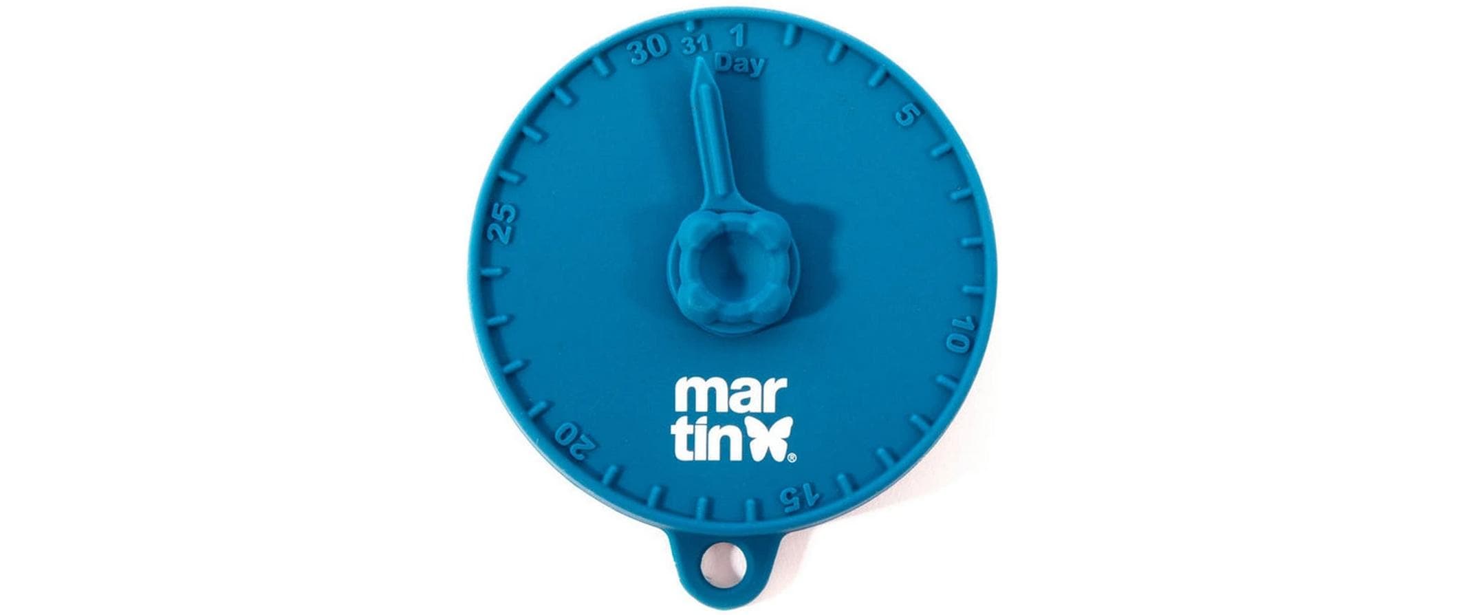 Martin Sellier Dosendeckel mit Zeiger Ø10 cm Blau Martin Sellier Dosendeckel mit Zeiger Ø10 cm Blau