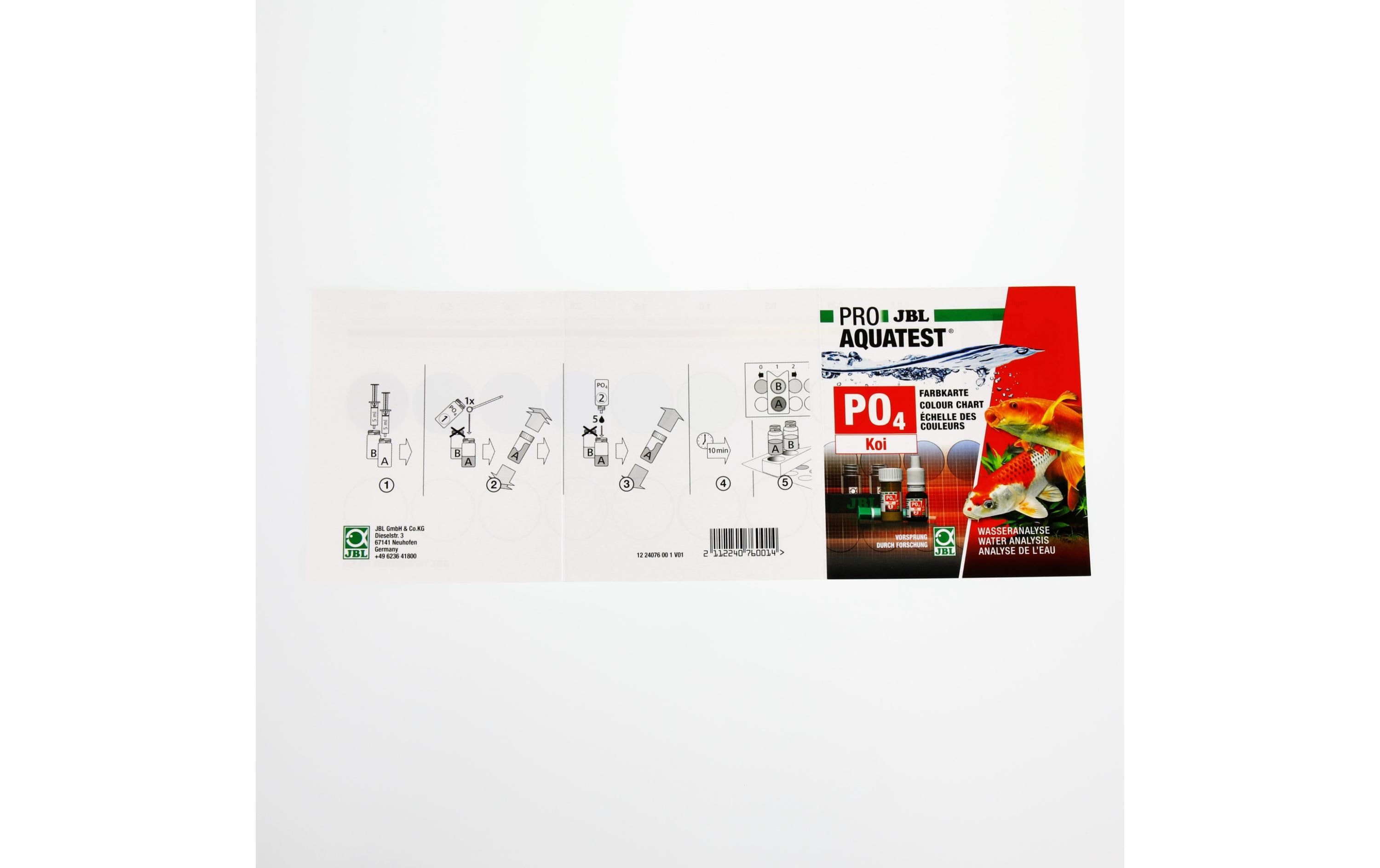 JBL Wassertest ProAquaTest PO4 Phosphat Koi