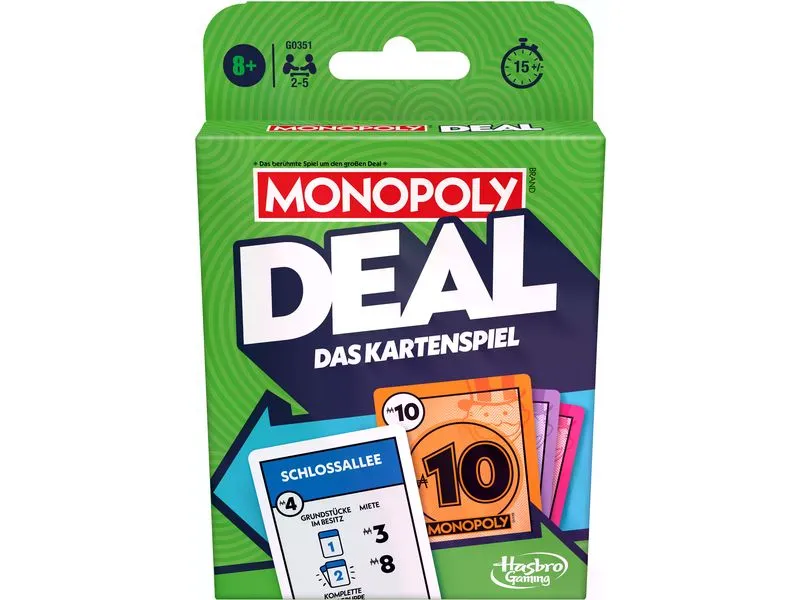 Hasbro Gaming Monopoly Deal: Das Kartenspiel -DE-
