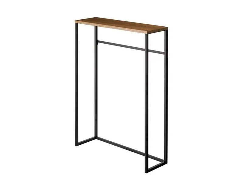 Yamazaki Konsolentisch Tower 80.5 x 60 cm, Braun/Schwarz Yamazaki Konsolentisch Tower 80.5 x 60 cm, Braun/Schwarz