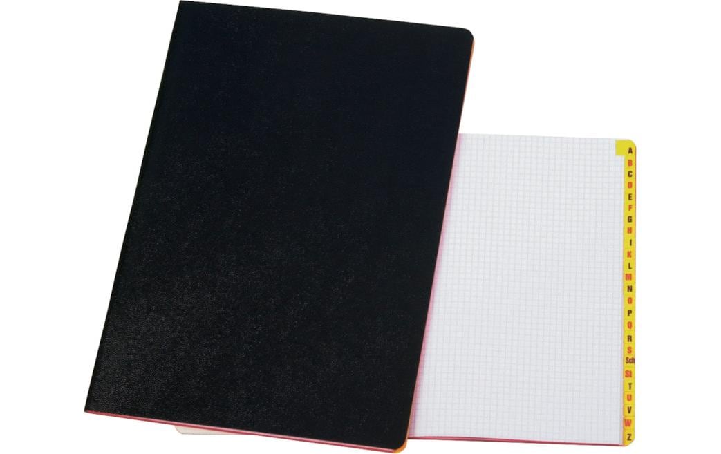 Büromaterial Wachstuchheft A5 mit Register, 48 Seiten Büromaterial Wachstuchheft A5 mit Register, 48 Seiten