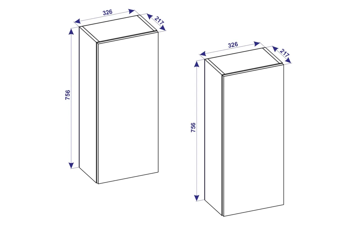 VCM Badezimmerregal Lendas 33 x 150 cm, Weiss