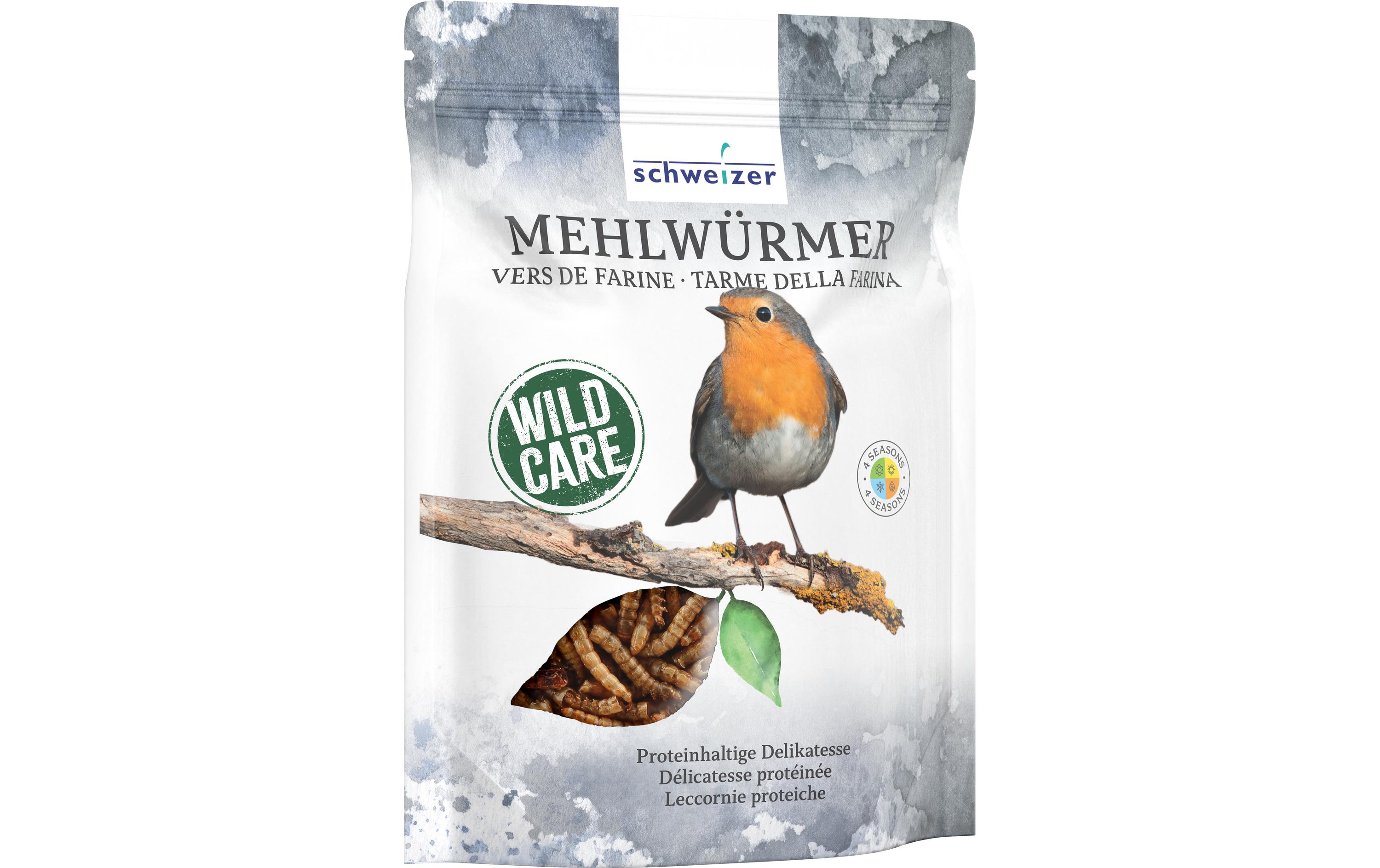 Eric Schweizer Vogelfutter Mehlwürmer, 250 g Eric Schweizer Vogelfutter Mehlwürmer, 250 g